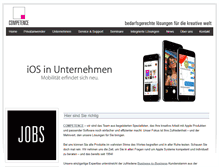 Tablet Screenshot of competence.de